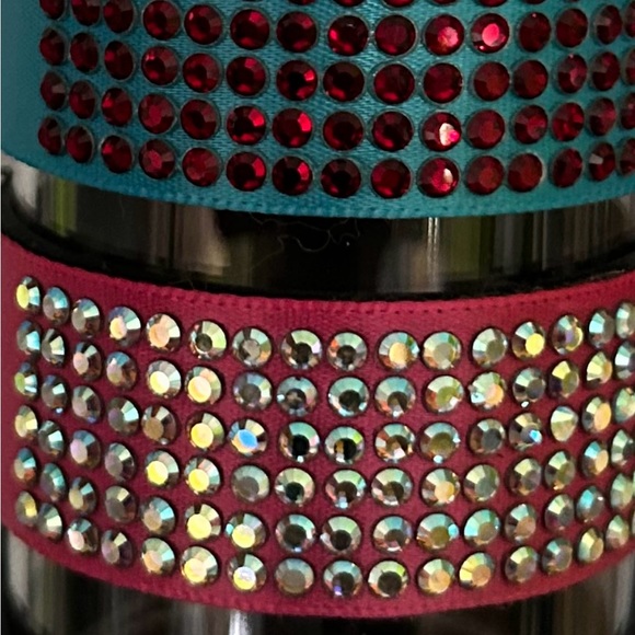 Cuff Bracelets with Swarovski crystals - Picture 2 of 4